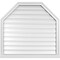 Ekena Millwork Octagonal Top Surface Mount PVC Gable Vent w/ 2"W x 2"P Brickmould Sill Frame, 36"W x 34"H GVPOT36X3403SF - alternate 1